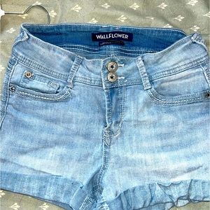 Wallflower Denim shorts